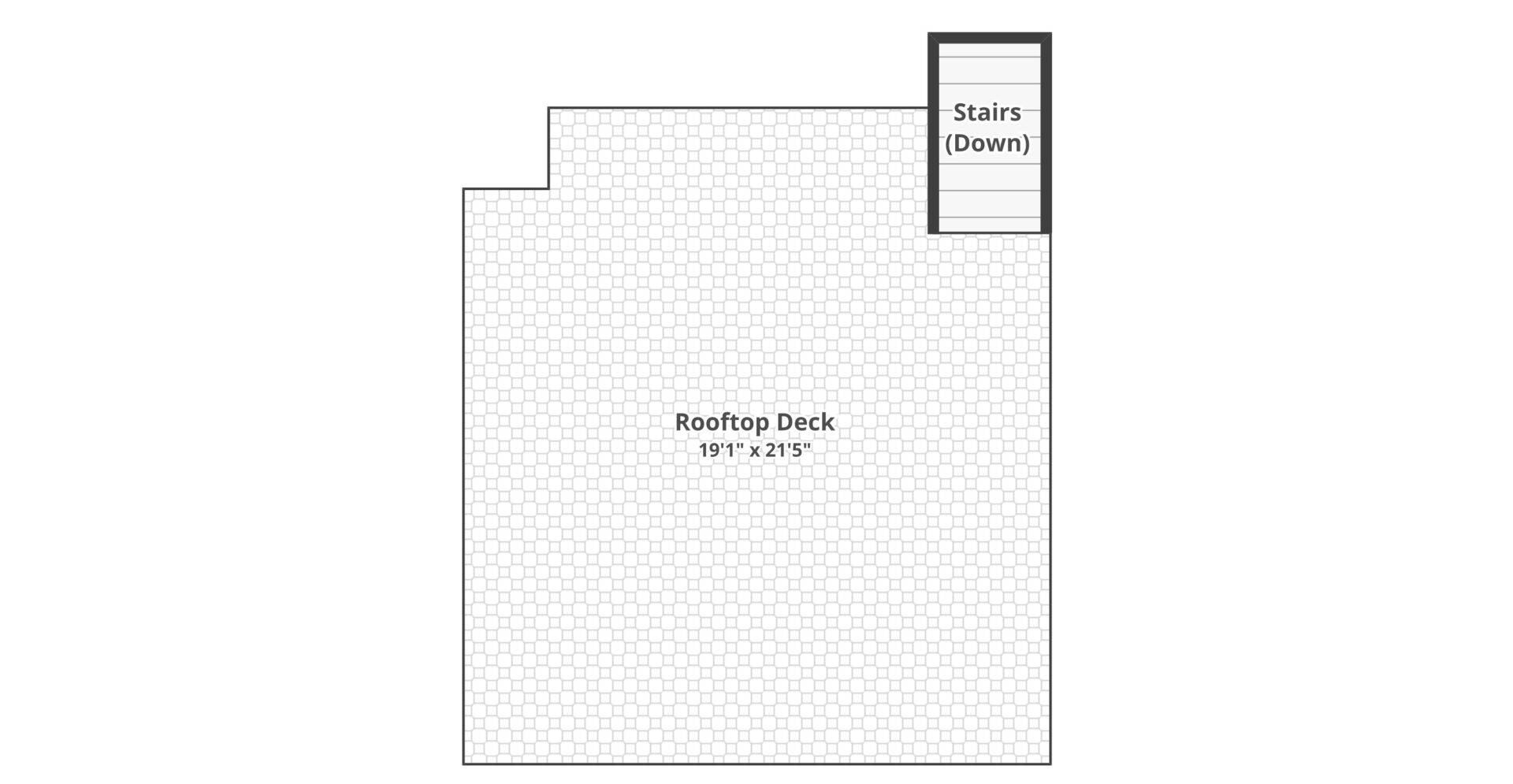 Academy Rooftop Deck Floor Plan